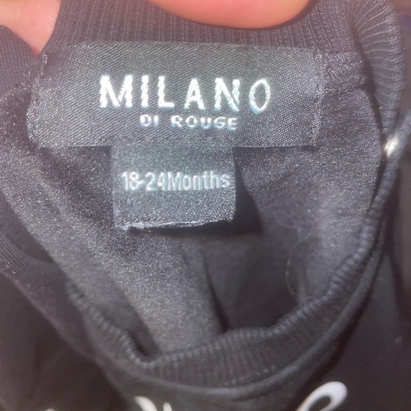 Milano sweatsuit in black 18-24months - Picture 6 of 7